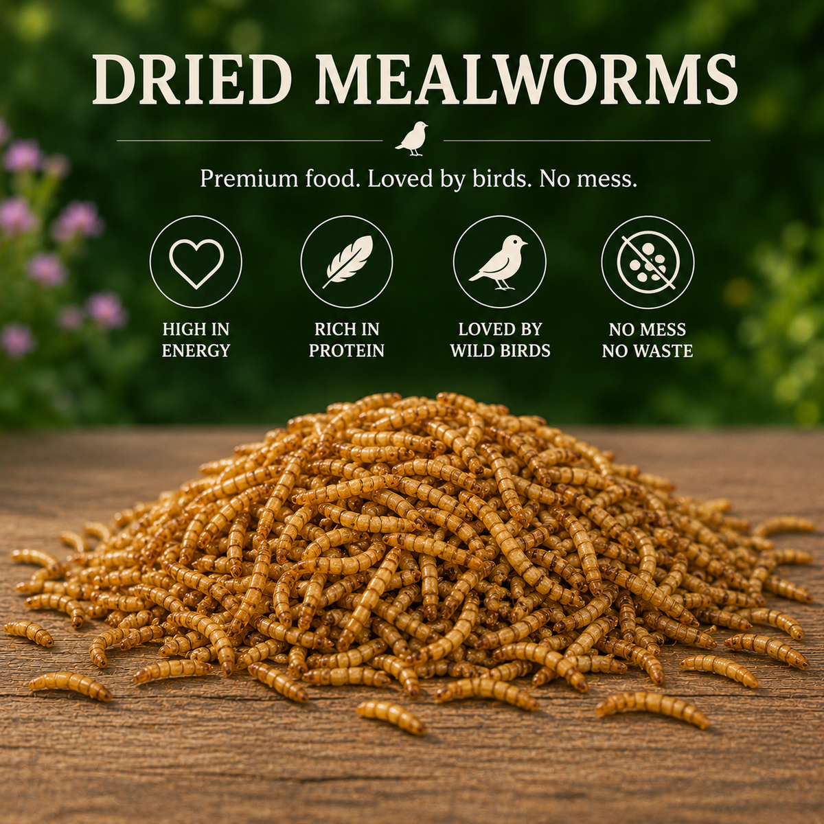 Choice Dried Mealworms
