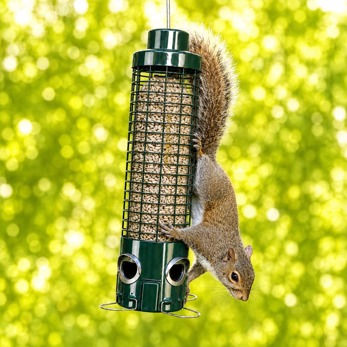 Sky-Tube squirrel, rat and magpie proof, no mess bird feeder