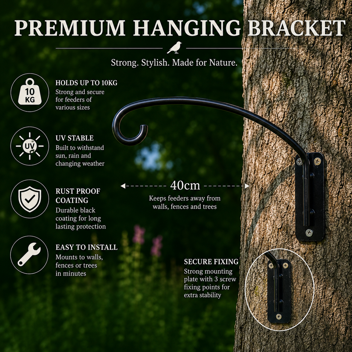 Wall & Post Hanging Bracket